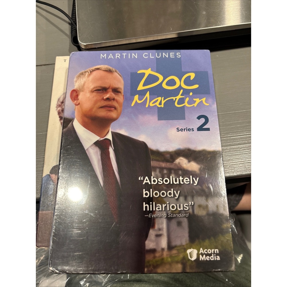 Doc Martin Series 2 DVD Set Martin Clunes Acorn Media Comedy Drama 3-Disc